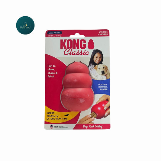 kong צעצוע גומי לכלבים