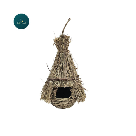 קן הטלה קש סגור לציפורים