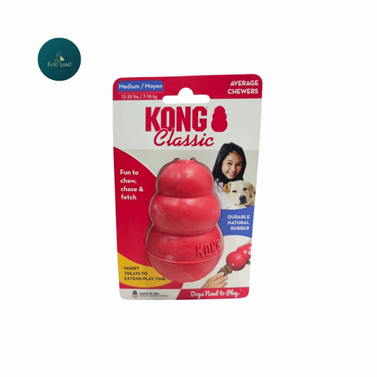 kong צעצוע גומי לכלבים