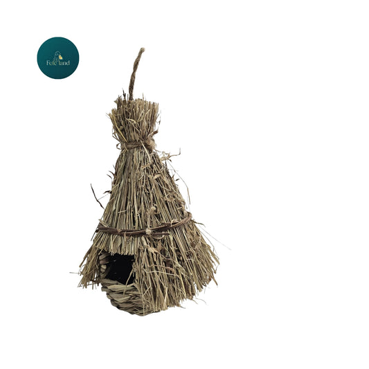 קן הטלה קש סגור לציפורים