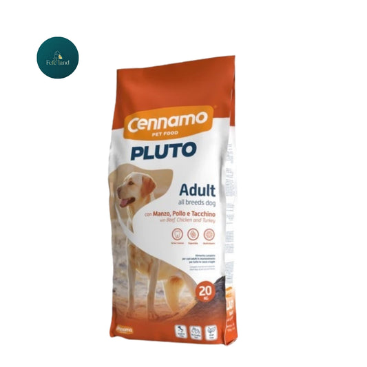 פלוטו בקר, עוף והודו 20 ק"ג לכלבים פרופשיונל